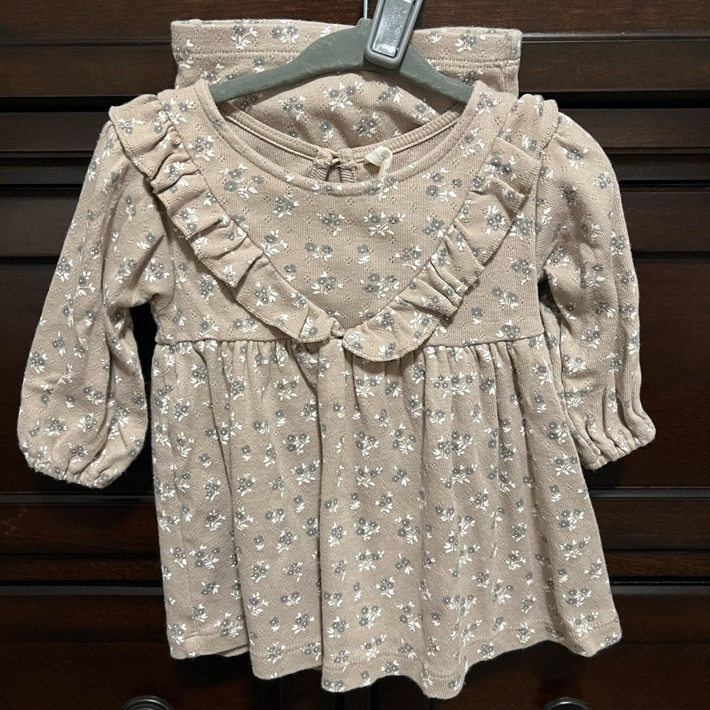 Quincy Mae Dress and Bloomer Set